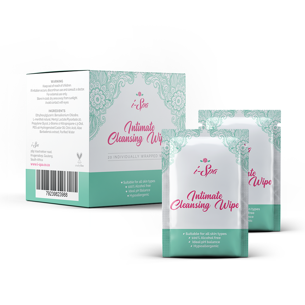 Intimate Cleansing Wipes 20's