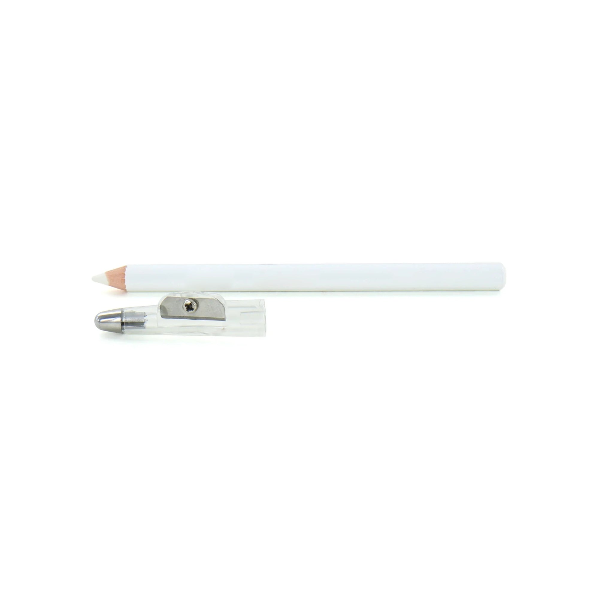 White Skin pencil | Thick shape with Sharpener Cap