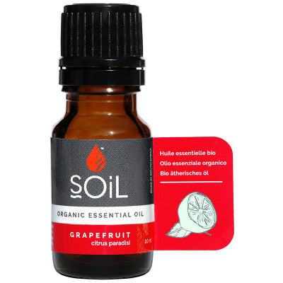 SOiL Organic Grapefruit Essential Oil 10ml