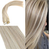 Tape in Hair Extensions | #18/613 Highlights | 20inch