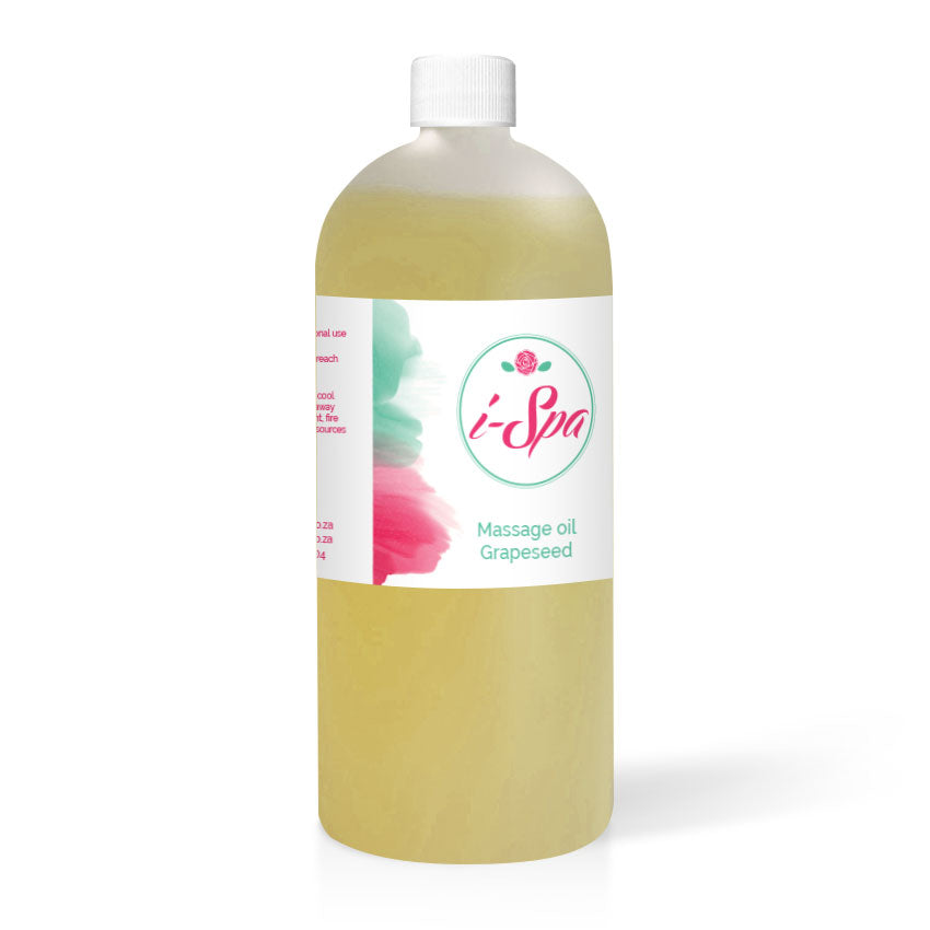 Grapeseed massage oil - 1 liter