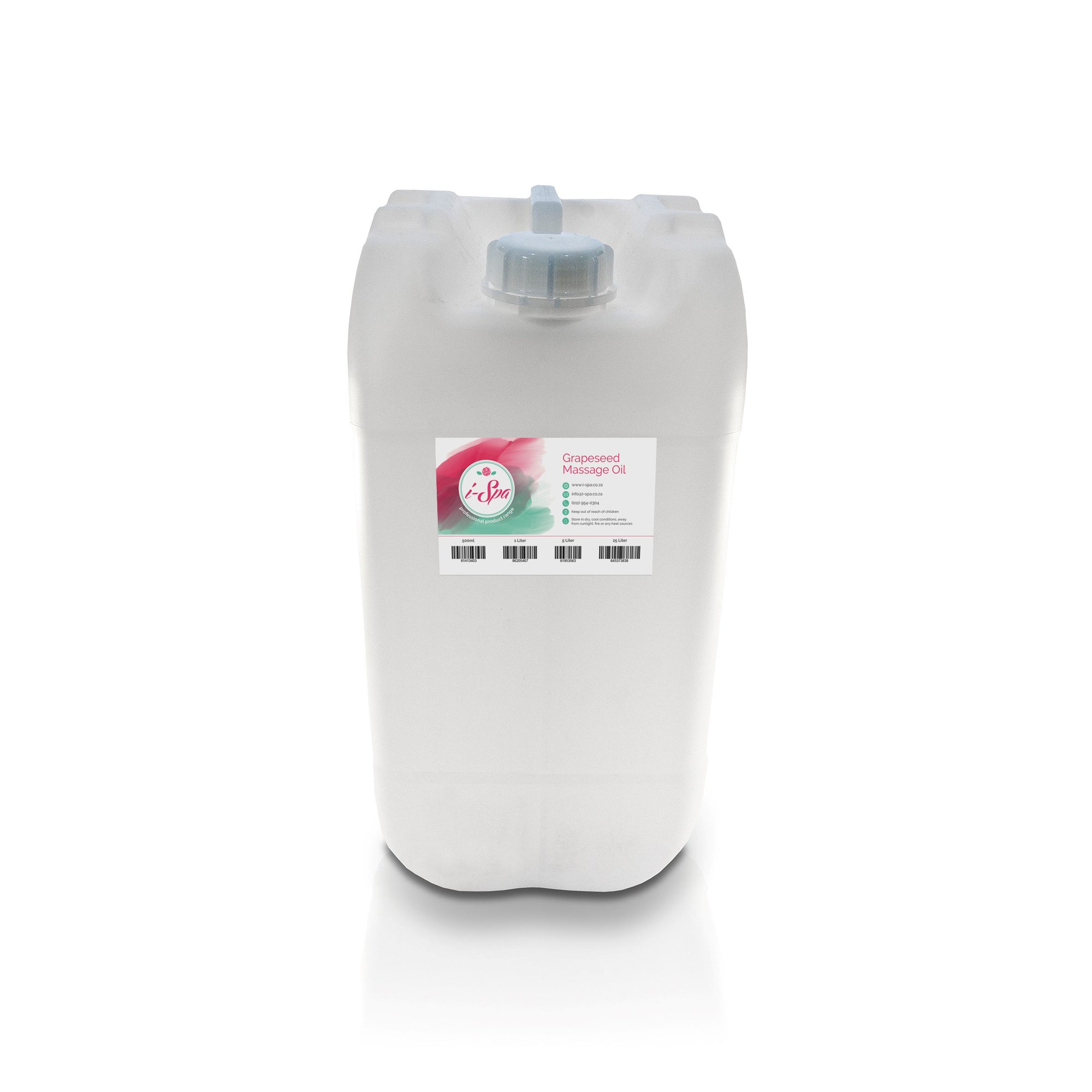 Grapeseed Massage Oil - 25 Liter