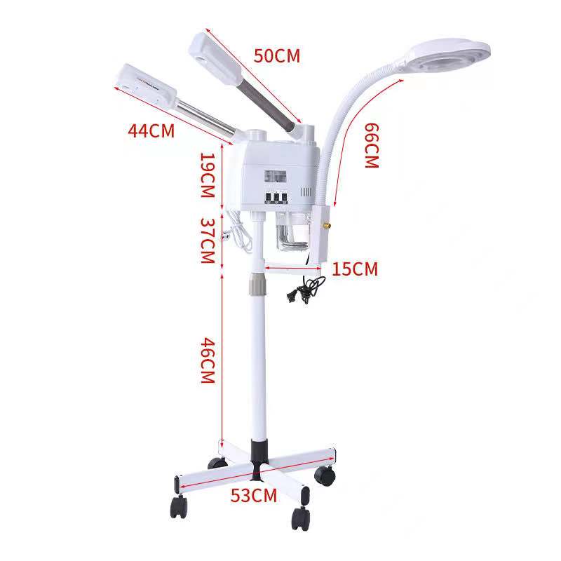 3 in 1 Hot & Cold Facial steamer with mag lamp iSpa