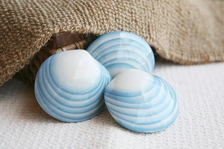 Lava shells Ceramic Codacia | 2pc set – i-Spa