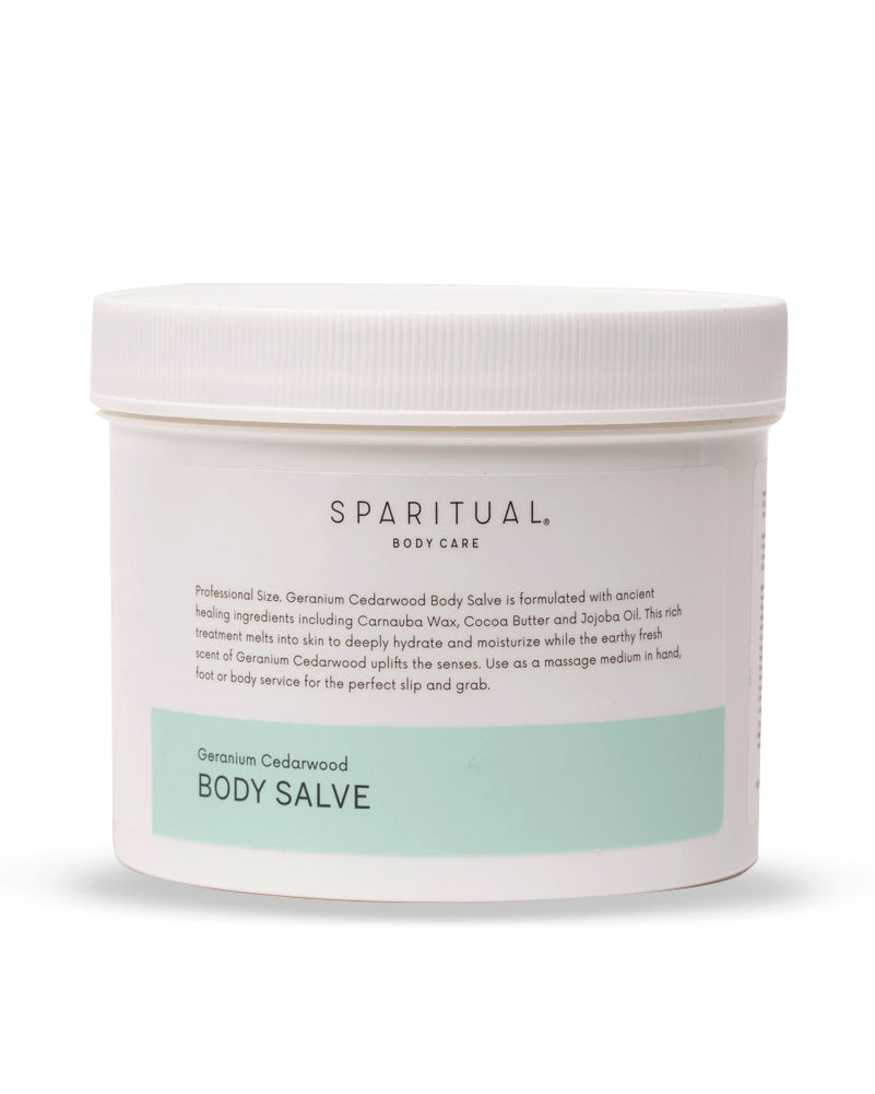 SPARITUAL Body Salve | Geranium Cedarwood 784ml