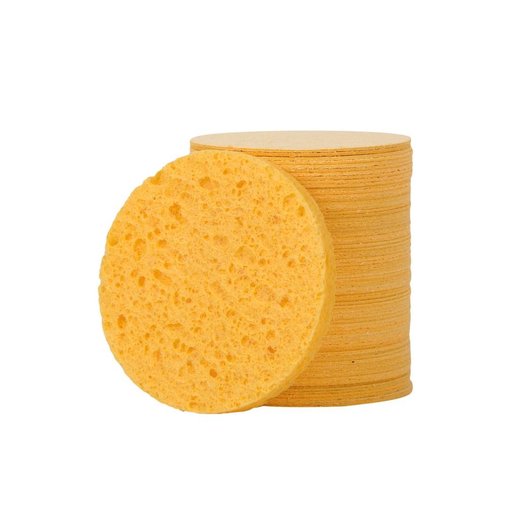 Cellulose yellow compressed sponge – i-Spa