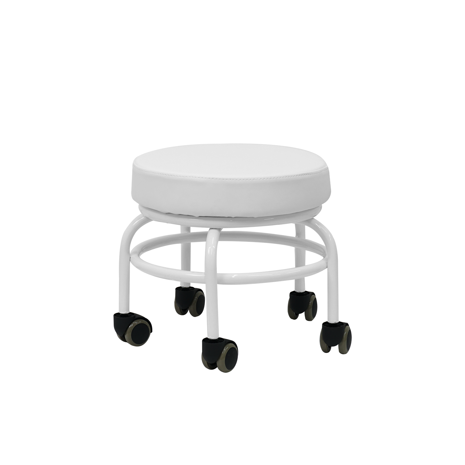 Mini therapist pedi stool | White