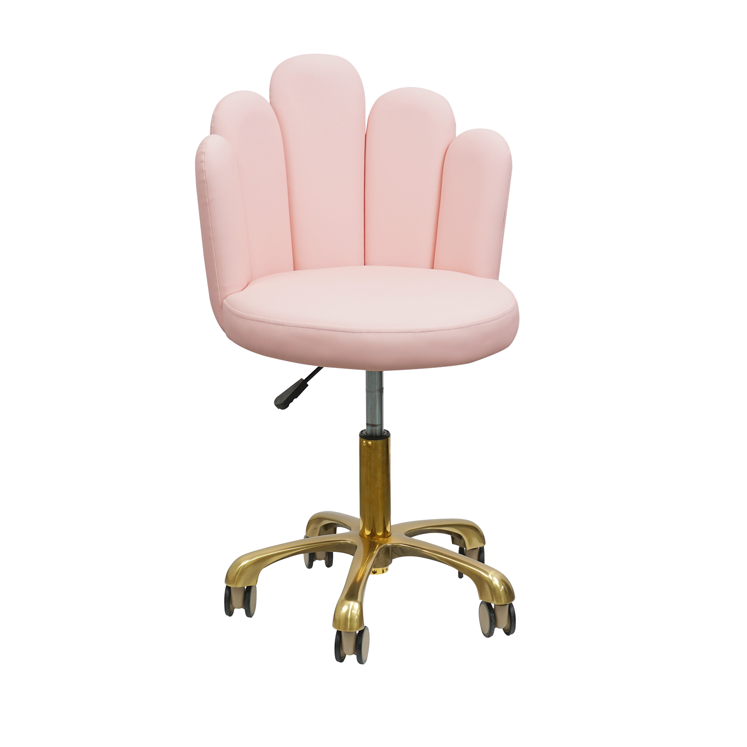 Bella Salon Chair | Pink & Gold