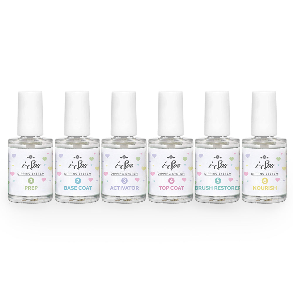 Dipping Powder System | 6 Step Options – i-Spa