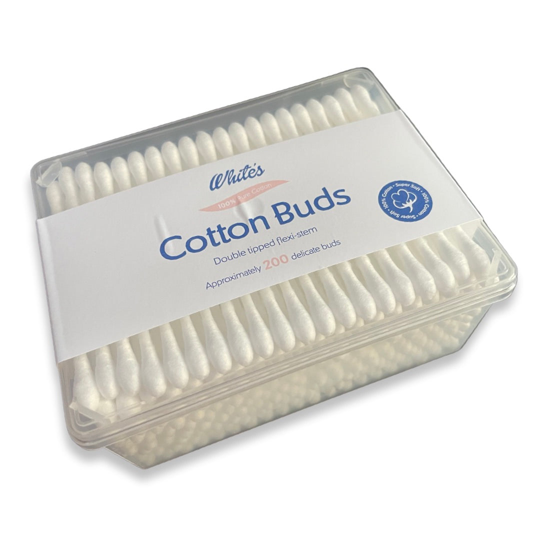 White's cotton earbuds 200's