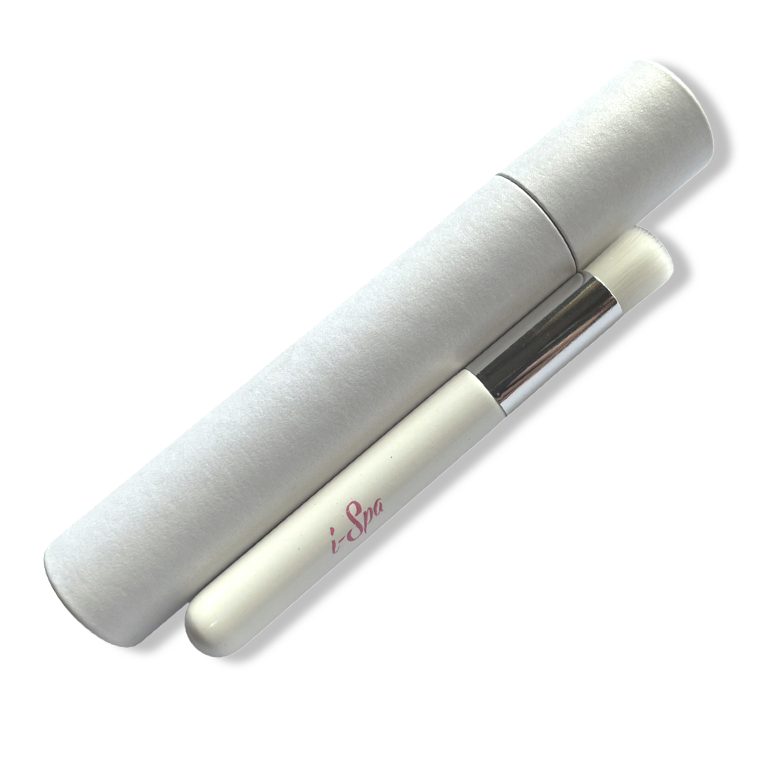 i-Spa White Eyelash Cleansing Brush with Tube