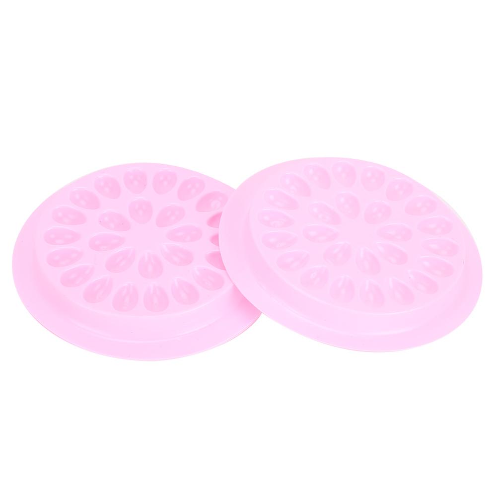 Disposable adhesive tray | Teardrop | Pink or Clear