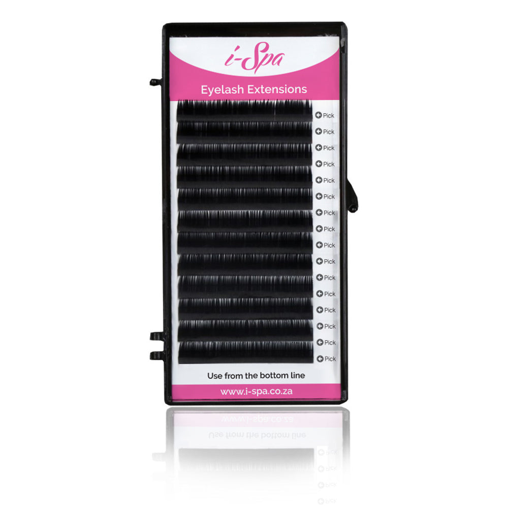 Individual eyelash extension trays