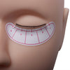 Eyelash under eye mapping stickers