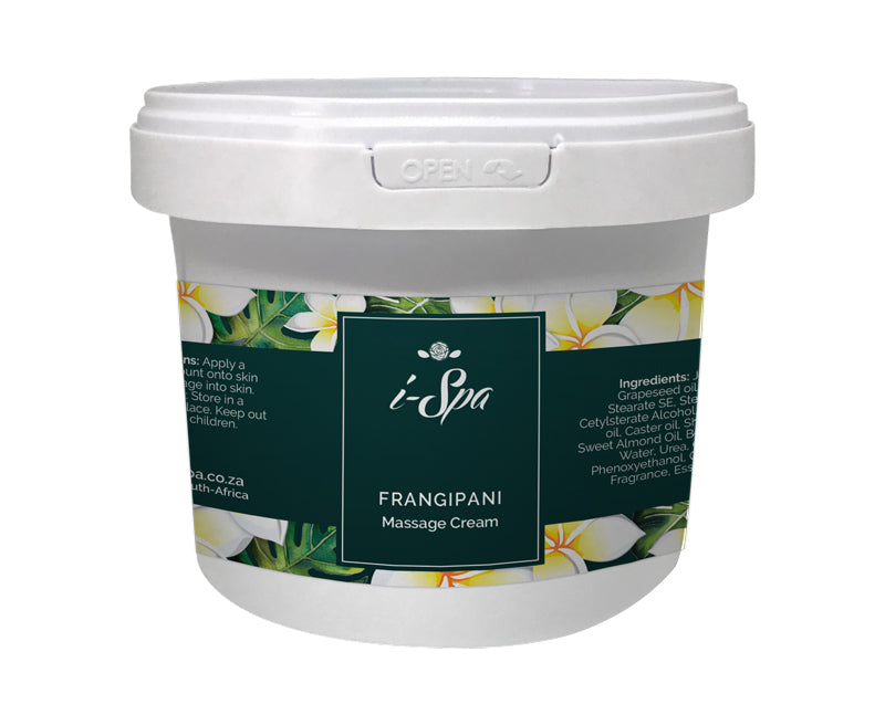 Massage cream - Frangipani 1kg