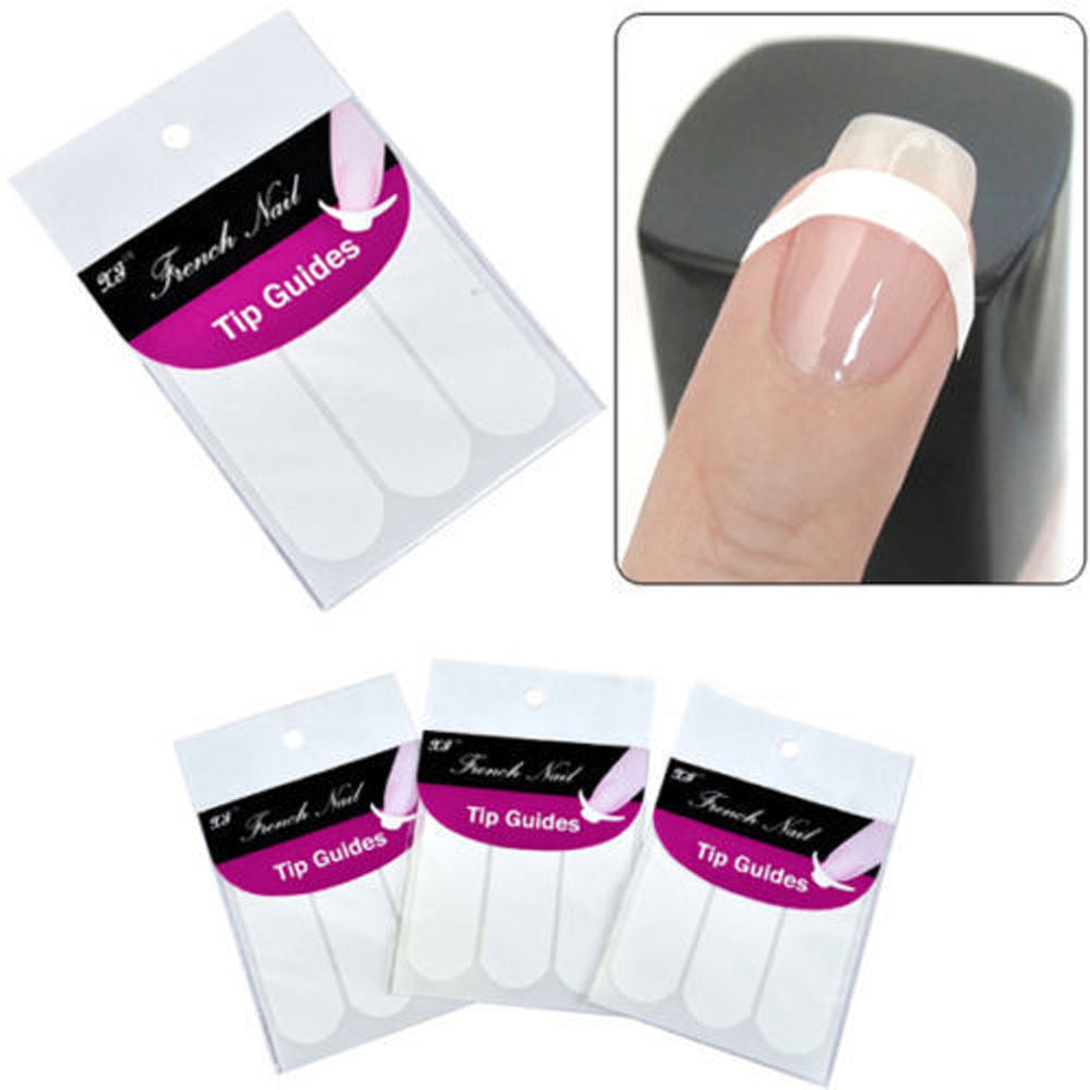 French Tip Guide Stickers
