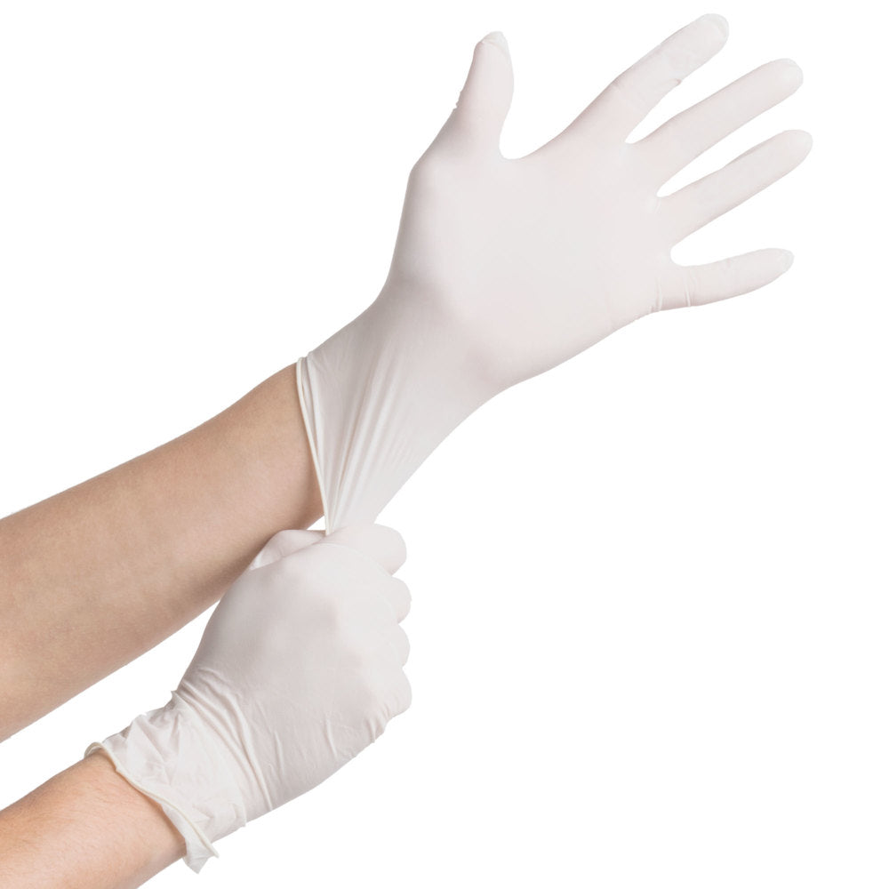 Latex gloves - powdered 100's - i-Spa 