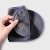 Compress microfiber facial towel | Grey