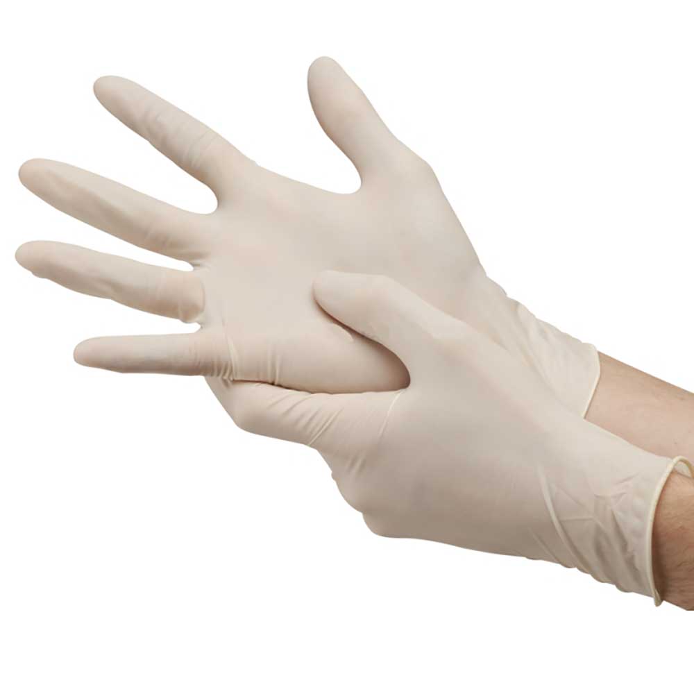Latex gloves - non powdered 100's - i-Spa 