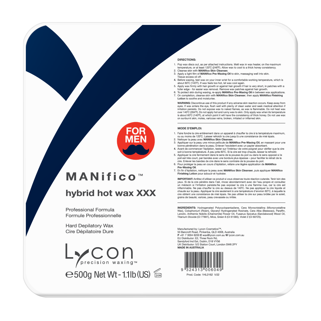 MANifico Hybrid Hot Wax 500g