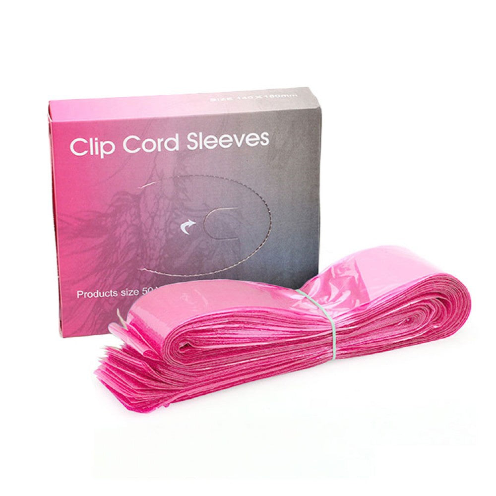 Pink Tattoo cord sleeves 125pc