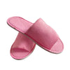 Disposable Pink Open Toe Slippers