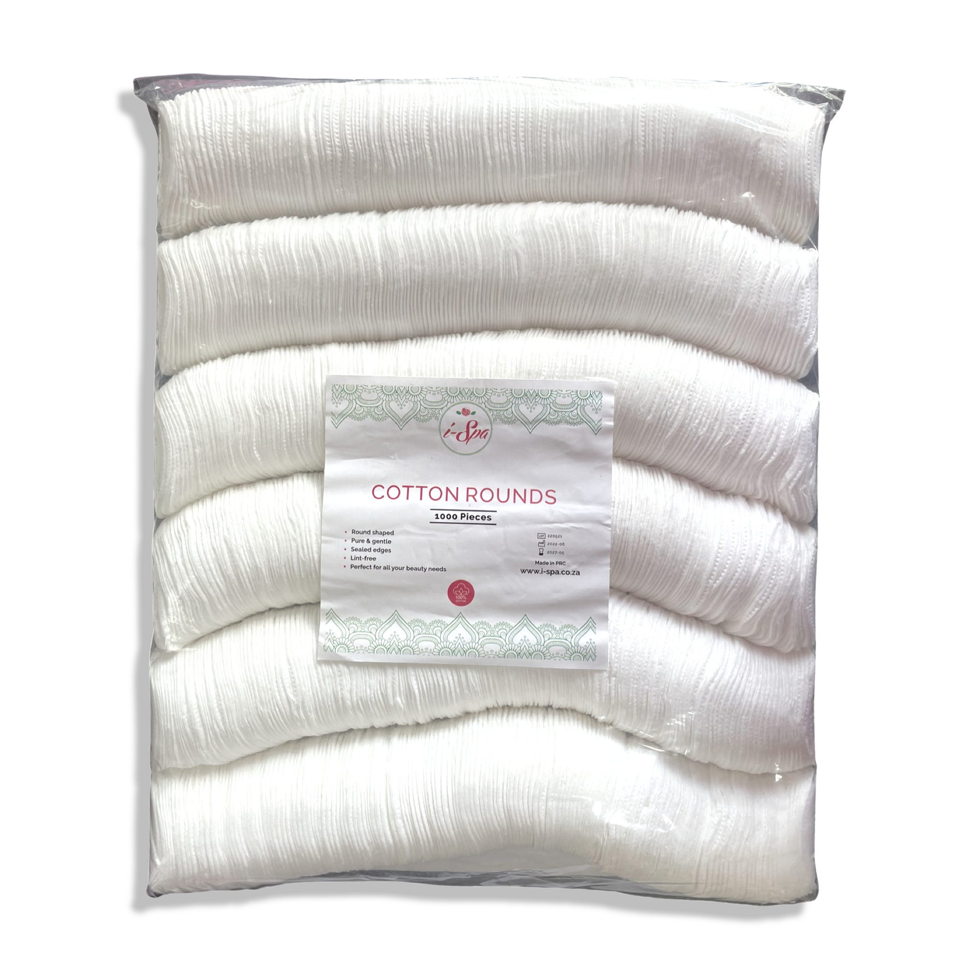 Cotton Rounds Bulk Pack | 1000pc