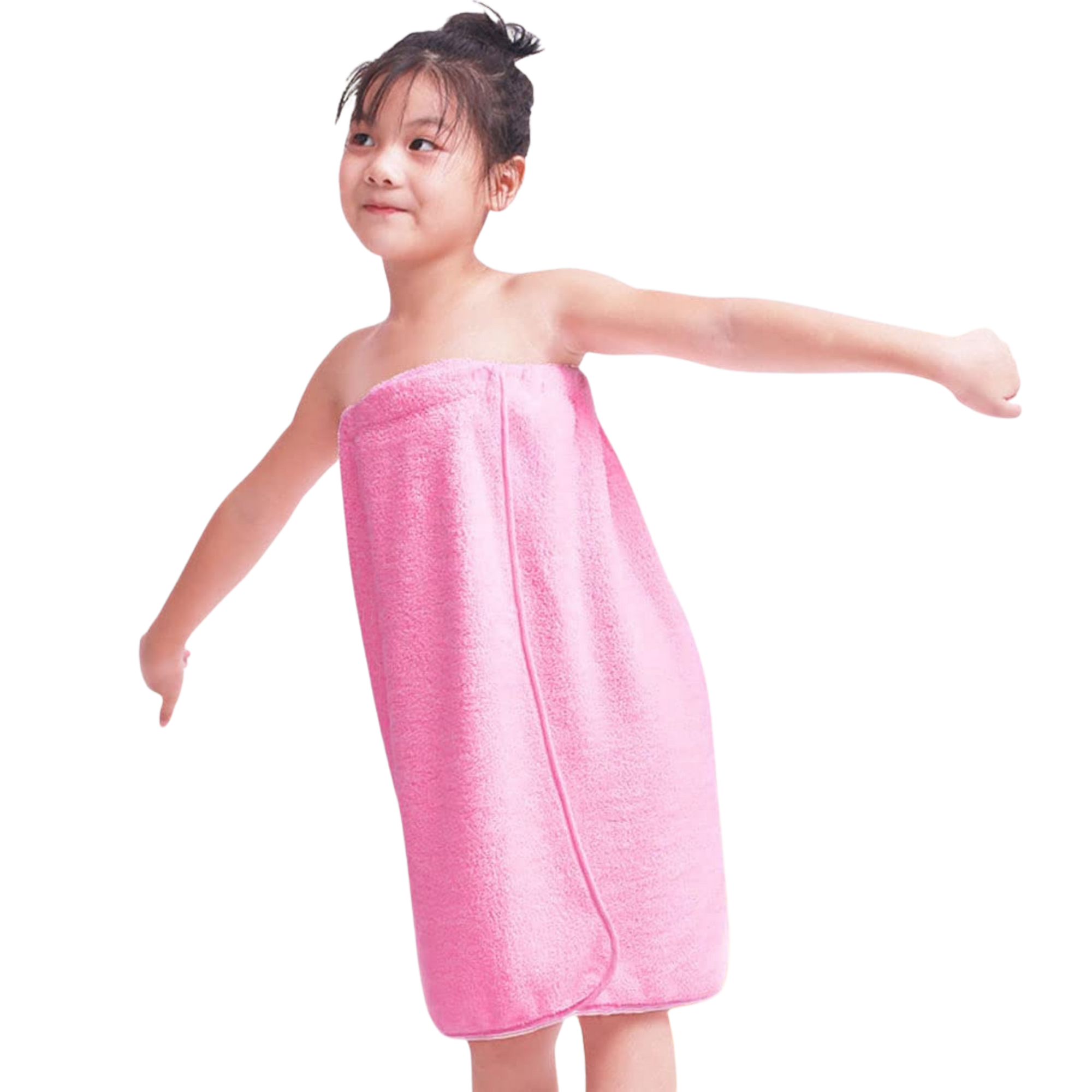 Kids pink body wrap