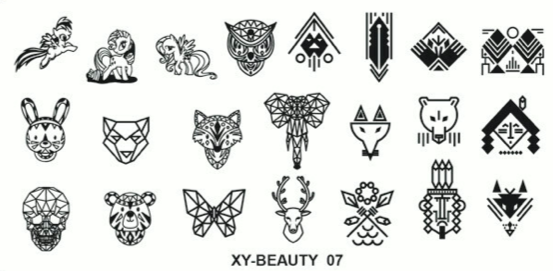 Stamping plates (XY-BEAUTY)