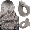Tape in Hair Extensions | Silver | 20inch
