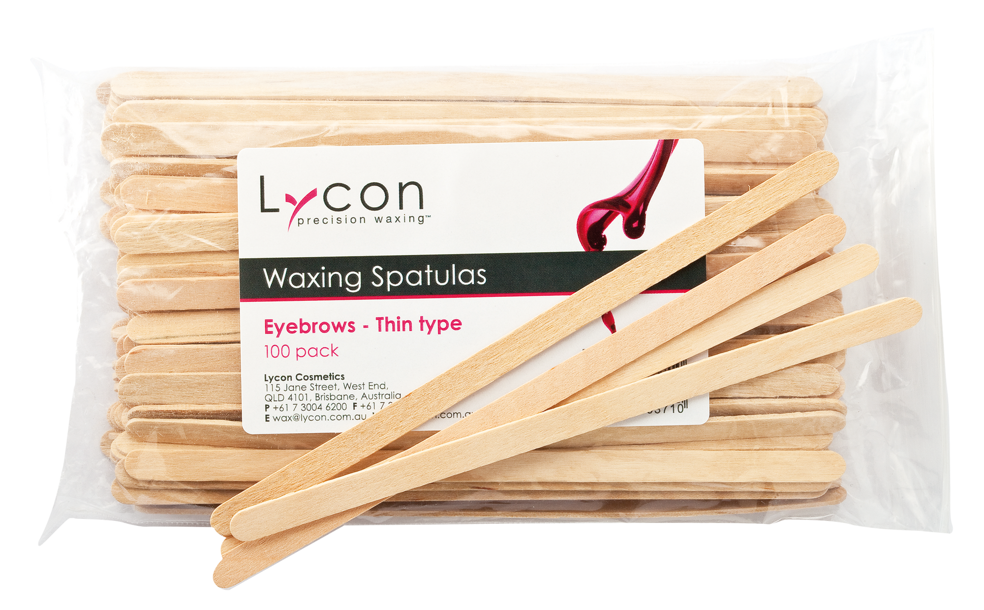 Lycon Thin Type Spatula's | 100pack