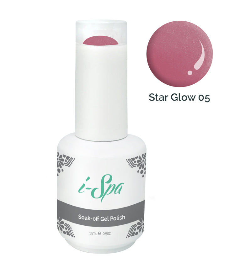 Star glow 5 (fine glitter - dusty pink)