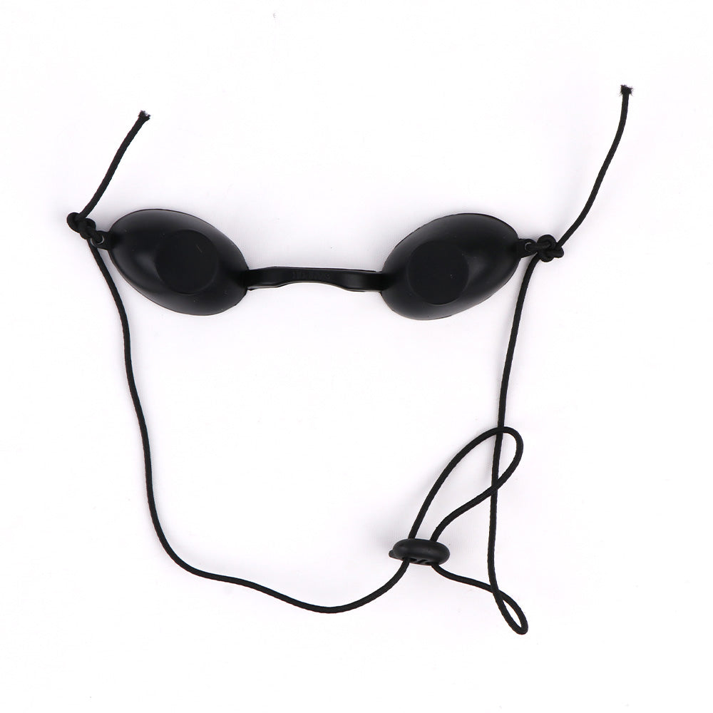 Sunbed & Laser Protection Glasses | BLACK