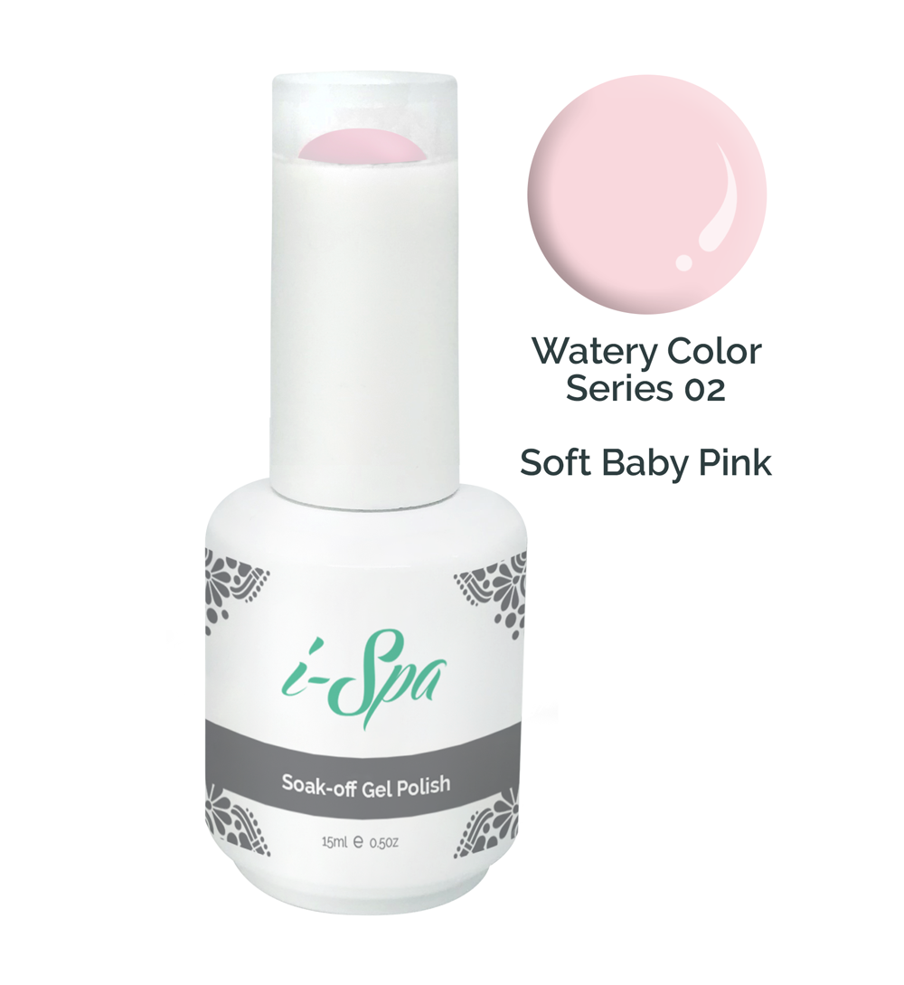 Soft Baby Pink (watery Color series 02)