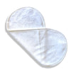 Compress microfiber facial towel - White