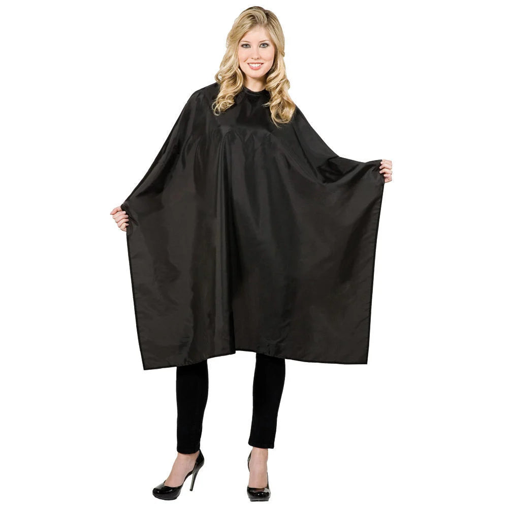 Black Cutting Cape with Studs