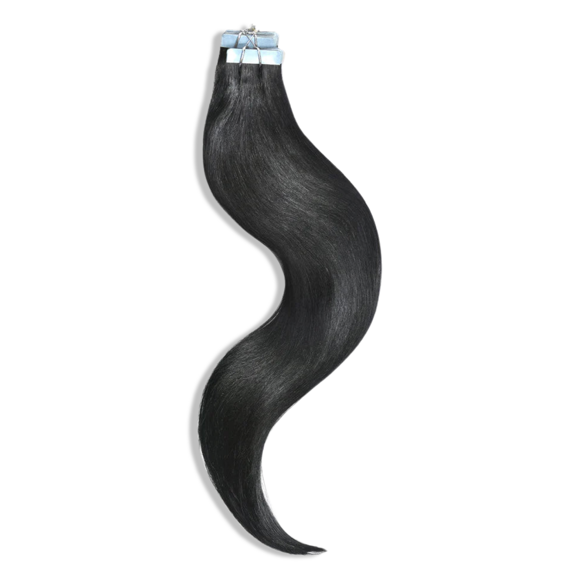 Tape in Hair Extensions | #1 Jet Black | 20inch