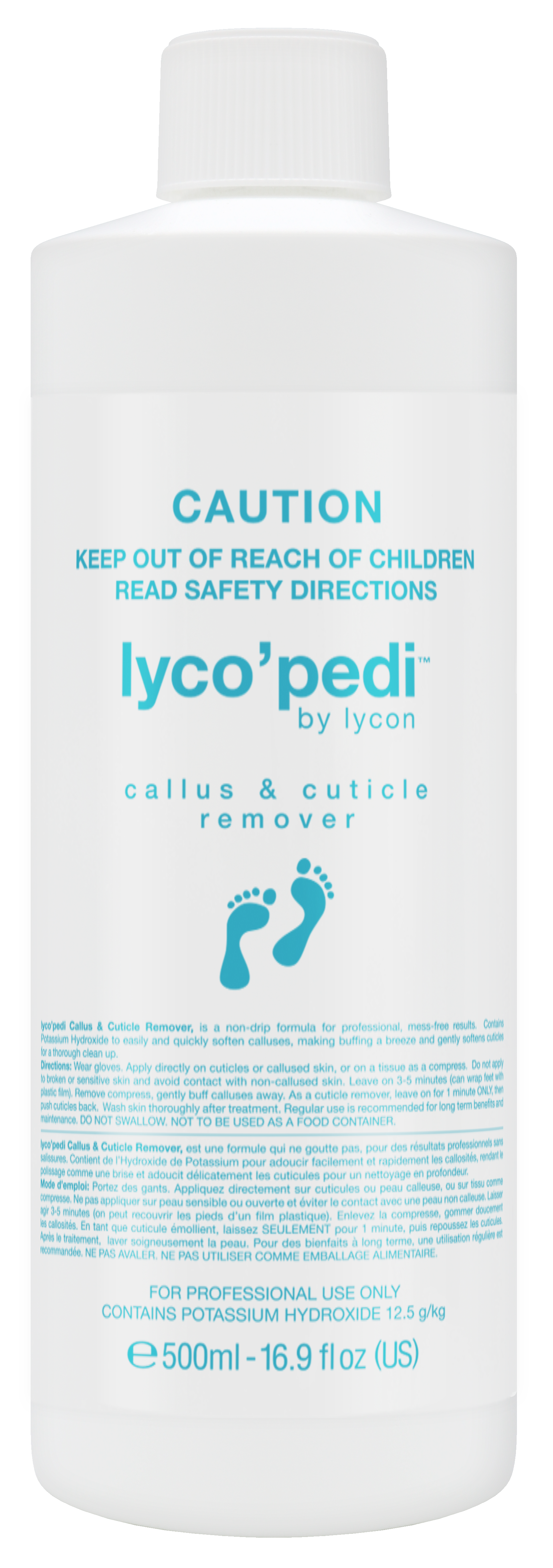 Lyco'Pedi Callus & Cuticle Remover 500ml