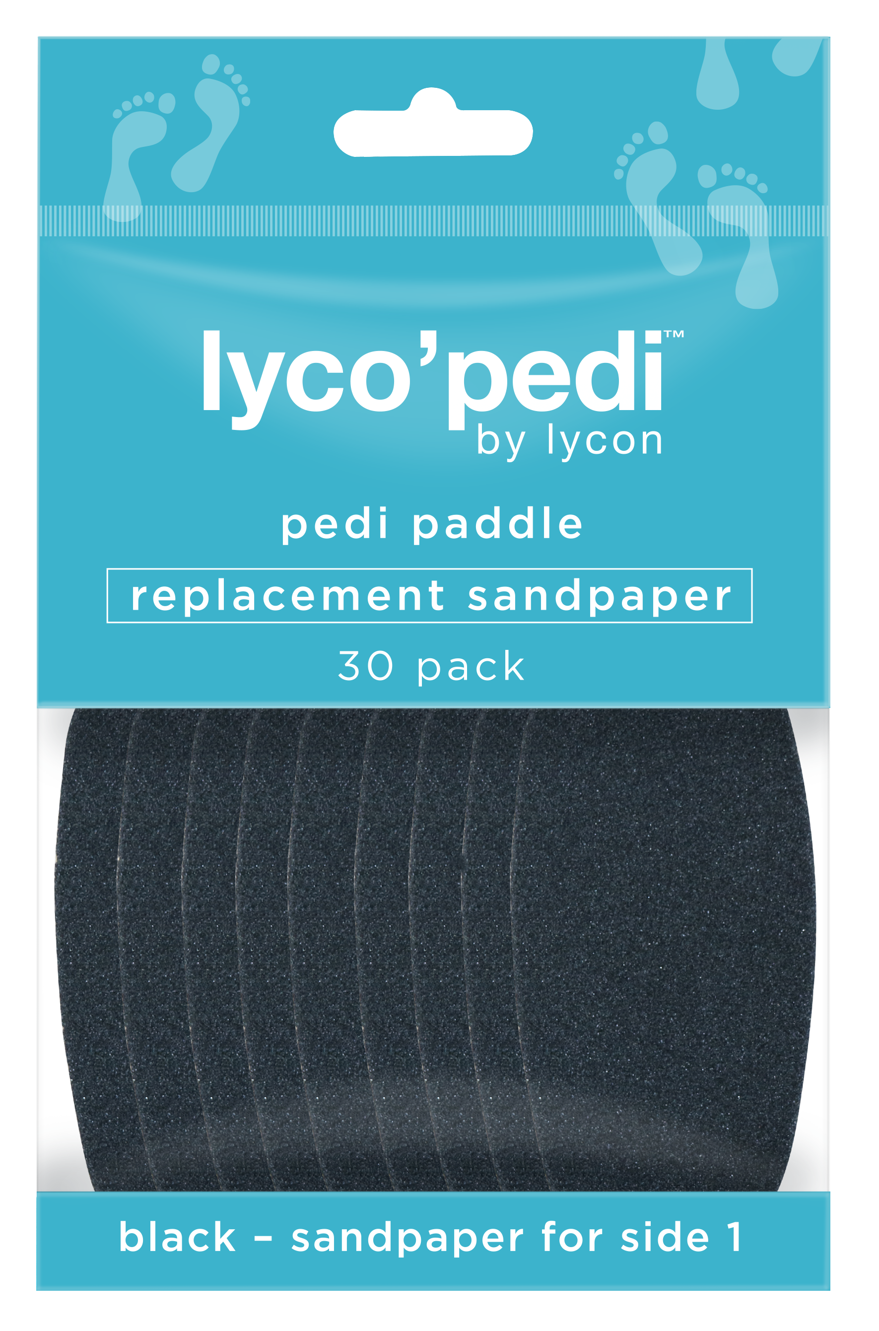 Lyco'Pedi replacement sandpaper | 30pack